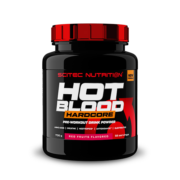 Scitec Nutrition Pre Workout Hot Blood Hardcore 700g (56servings)