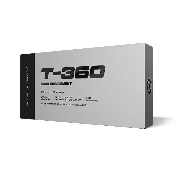 Scitec Nutrition T360 Testosterone Booster 108 Capsules